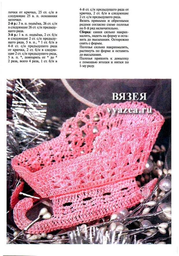 Новогодние игрушки вязанные крючком их схемы