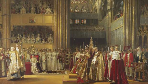 Как проходили коронации в Великобритании: смотрим картины и рисунки
