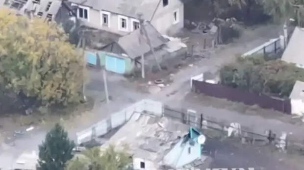 Войска группировки «Центр» завершили освобождение н.п. Вишнёвое под Селидово, над селом поднят российский флаг