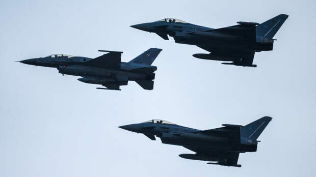 Авиация НАТО за неделю совершила 16 вылетов для разведки в Белоруссии