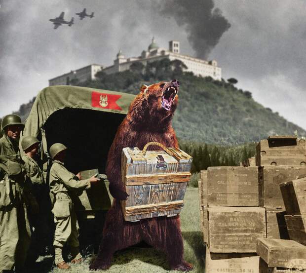 Войтек — медведь, который воевал и стал рядовым польской армии