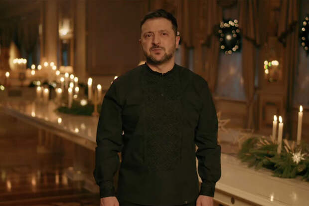 Зеленский в рождественском поздравлении пожелал смерти одному человеку