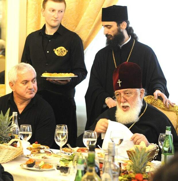 Патриарх Грузии Илия II, Элгуджи Кебурия Патриарх Грузии Илия II, Элгуджи Кебурия