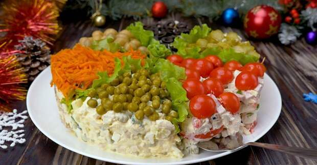 Как приготовить праздничный салат «Ассорти»