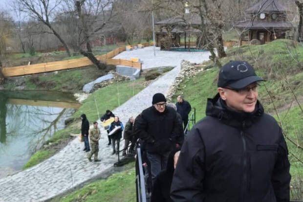 В Запорожской области реконструировали комплекс целебных источников