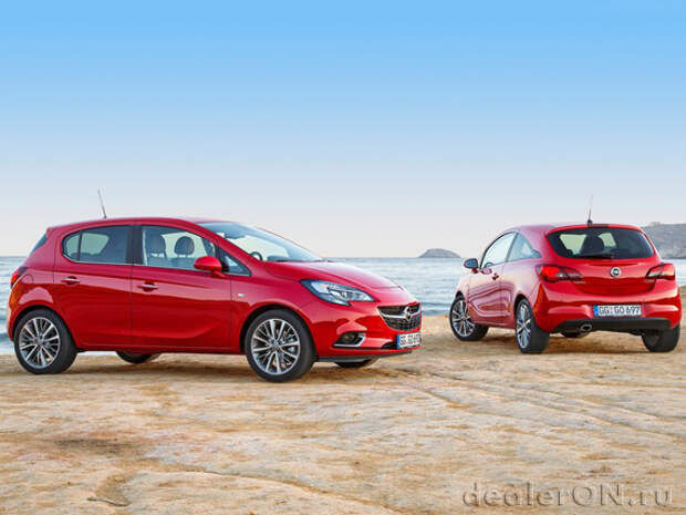 Пяти- и трехдверный субкомпакт Opel Corsa 2015 / Опель Корса 2015