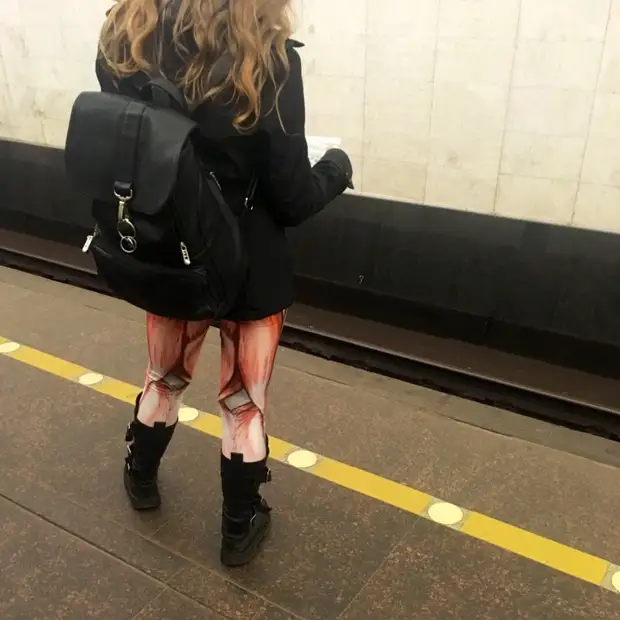 Мода, полегче или отчаянные модники российского метро люди, модв, одежда