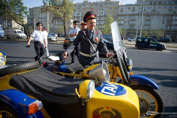Парад ретроавтобусов в Москве интересности, парад, ретро, события
