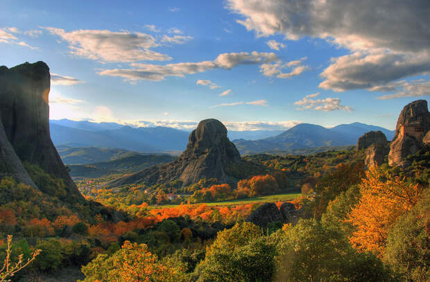 Осень в красивейших местах Греции