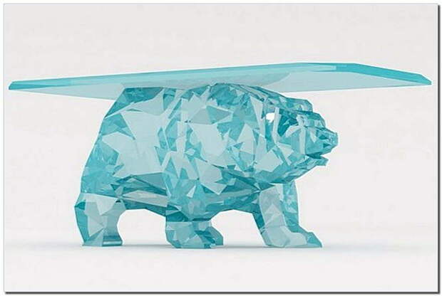 A Creative Furniture Design Concept: Bear Table