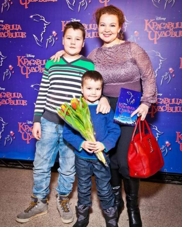 Татьяна Абрамова и ее сыновья