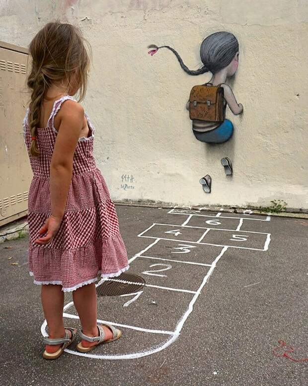 Город детей от @Seth_globepainter (подборка)