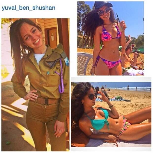 Красотки-военнослужащие Израиля