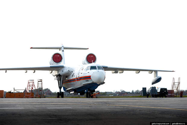 Производство самолётов-амфибий Бе-200ЧС в Таганроге