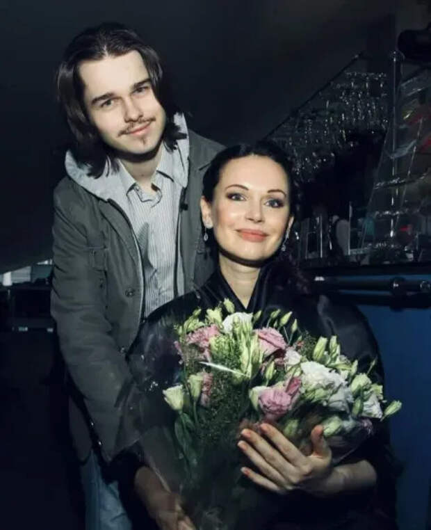 Ирина Безрукова с сыном