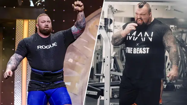 Самый тяжёлый бой в истории: стронгмены Бьёрнссон и Холл проведут боксёрский поединок в сентябре 2021 года