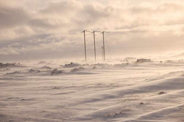Исландия: фото с потрясающими пейзажами зимы