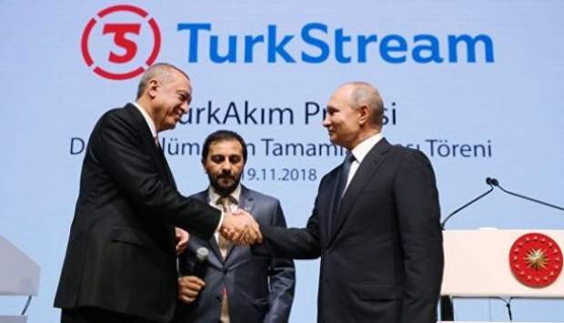 Владимир Путин дал старт морскому участку «Турецкого потока»