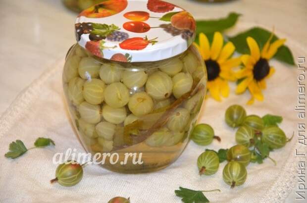 маринованный крыжовник