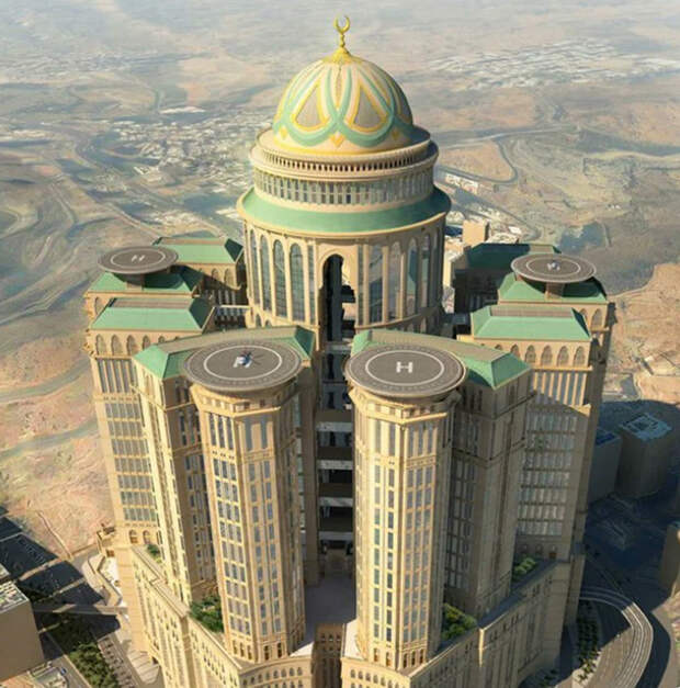 Отель в Саудовской Аравии.