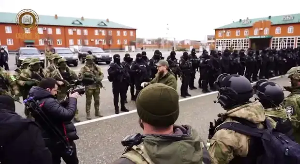 Глава Чечни отправил на Украину элитный Полк полиции спецназа им. Ахмата-Хаджи Кадырова