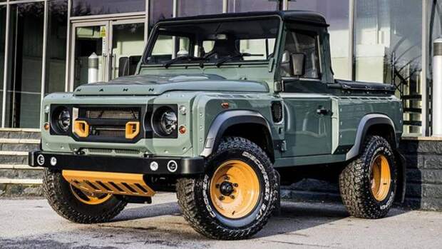 Компания Land Rover представила пикап будущего — Defender 