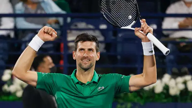 Первая ракетка мира Джокович увеличил отрыв от Медведева в рейтинге ATP