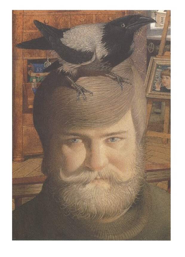 Автопортрет художника. Геннадий Спирин. Автопортрет художника. Геннадий Спирин.