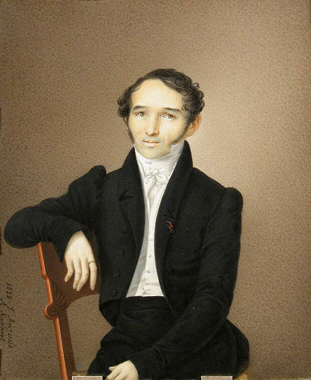 Карл Федорович Фукс, Портрет 1828 года: yandex.ru/images/