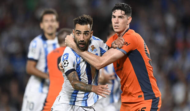 «Реал Сосьедад» упустил победу над «Интером» на 87-й минуте, Захарян провел матч в запасе