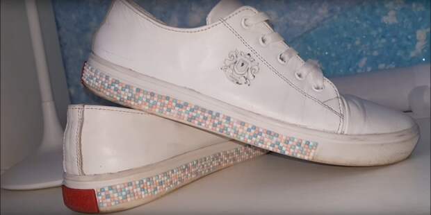 Как стразы от алмазной вышивки могут помочь вашей обуви