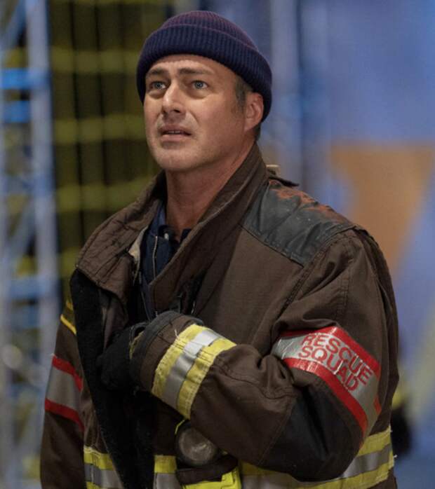 Severide and his team on Chicago Fire Season 13 Episode 13.