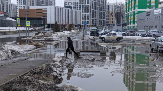 Лужасы нашего городка! Как Барнаул "поплыл" с приходом тепла