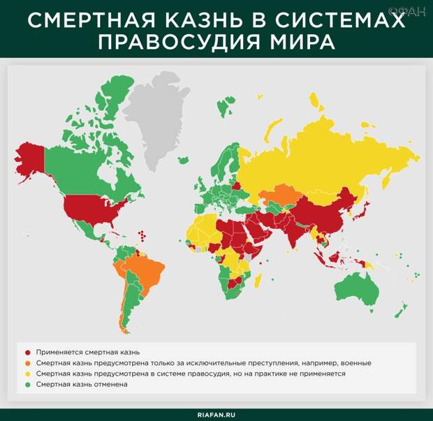 Смертная казнь запрещена, но все еще возможна