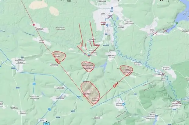На изюмском направлении складывается особо сложная для российских войск ситуация