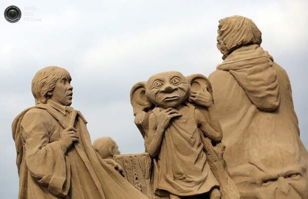 Фестиваль песчаных скульптур (14 фото)