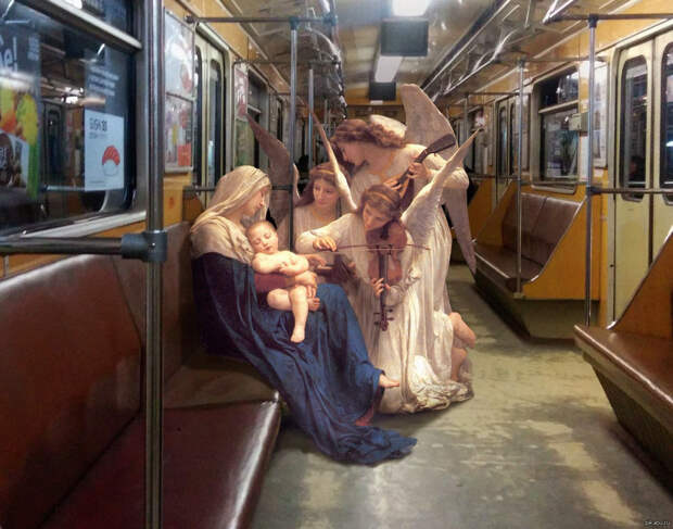 Картинки по запросу ребенок в метро