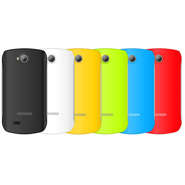 смартфон DOOGEE Collo3 DG110 4.0" IPS MTK6572 Dual Core 1.0GHz Android 4.2.2 512MB+4GB 3G GPS 5.0MP Camera SmartPhone