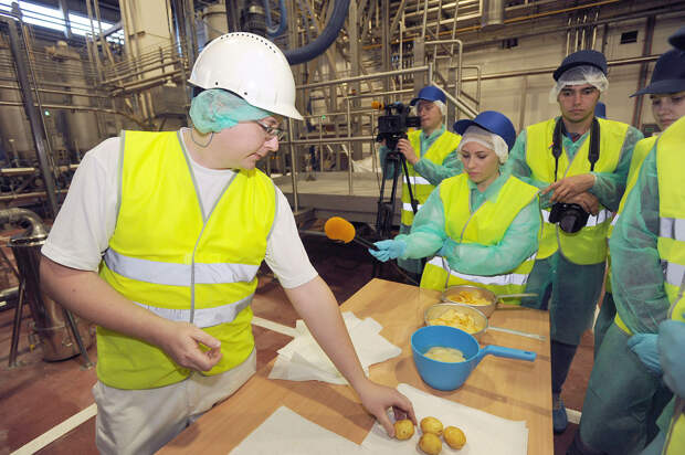 212 Как производят чипсы Lays