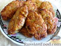 Фото к рецепту: Мясные котлеты с кабачками