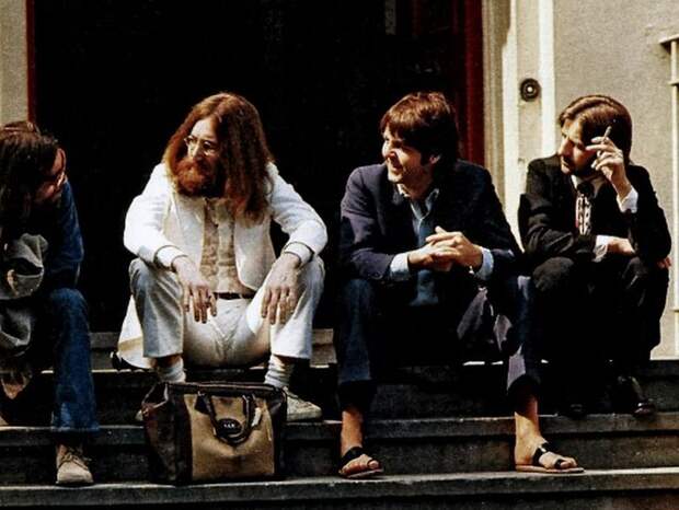 abbey road033 Кадры с фотосессии The Beatles для обложки к альбому Abbey Road
