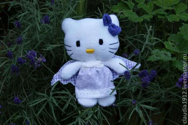 Создание мягкой игрушки — Hello Kitty ангел