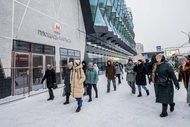 Входов в метро №4 "Площадь Маркса" в Новосибирске закроют на ремонт с 5 ноября