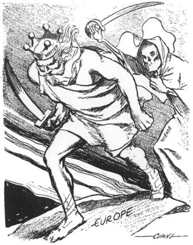 俄罗斯在18-20世纪的欧洲漫画中