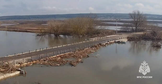 Еще четыре низководных моста освободились от воды в Тульской области