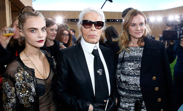 Смерть Карла Лагерфельда: реакция Дэвида и Виктории Бекхэм, Дианы Крюгер, Натальи Водяновой и других