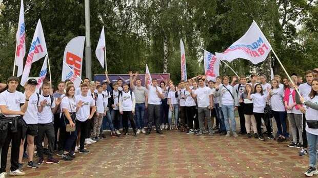 Молодогвардейцы провели фестиваль для ребят из центра «Маленькая страна» в Луховицах