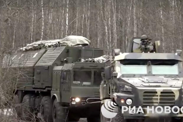 Минобороны показало фото ракетного комплекса "Орешник" в Белоруссии