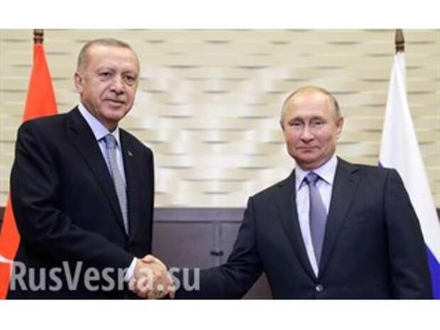 Путин и Эрдоган начали встречу в Москве