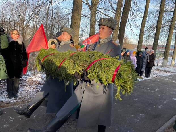 В Калининце почтили память героев Великой Отечественной войны